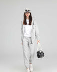 MONCHI™ ENSEMBLE SWEAT ZIPPÉ GRIS
