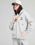 MONCHI™ ENSEMBLE SWEAT ZIPPÉ GRIS