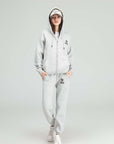 MONCHI™ ENSEMBLE SWEAT ZIPPÉ GRIS