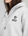 MONCHI™ ENSEMBLE SWEAT ZIPPÉ GRIS