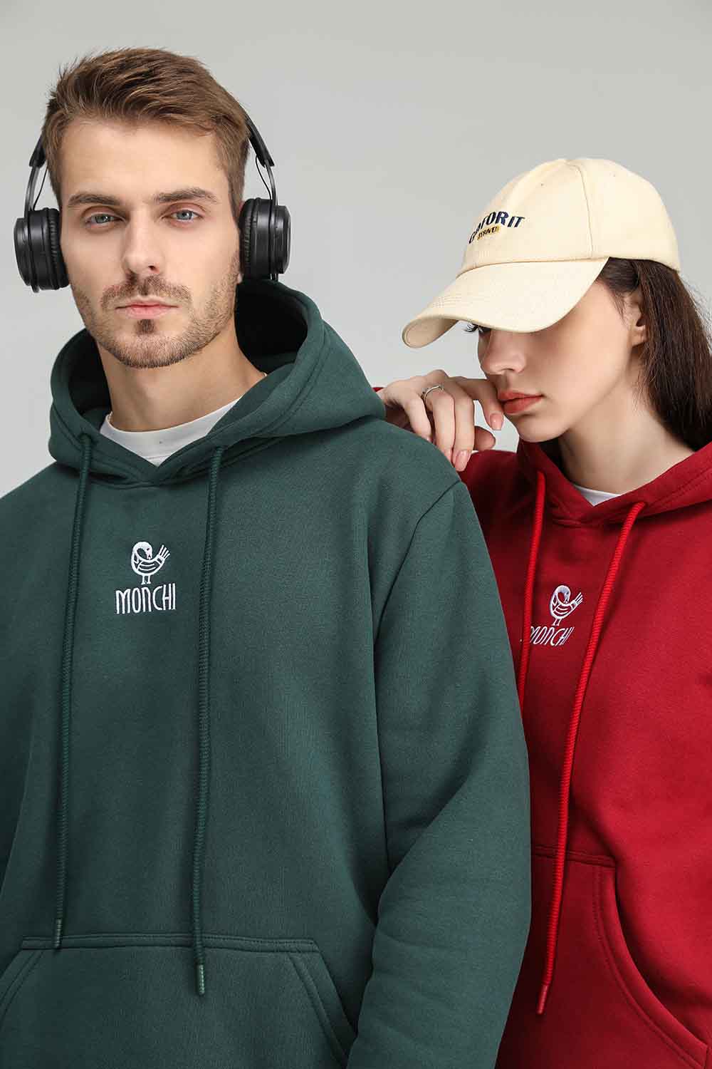 MONCHI™ ENSEMBLE SWEAT À CAPUCHE POUR COUPLES