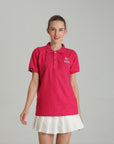 MONCHI™ POLO ROUGE FUSCHIA