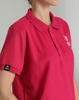 MONCHI™ POLO ROUGE FUSCHIA