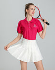 MONCHI™ POLO ROUGE FUSCHIA