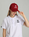 MONCHI™ CASQUETTE ROUGE BORDEAU