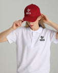 MONCHI™ CASQUETTE ROUGE BORDEAU