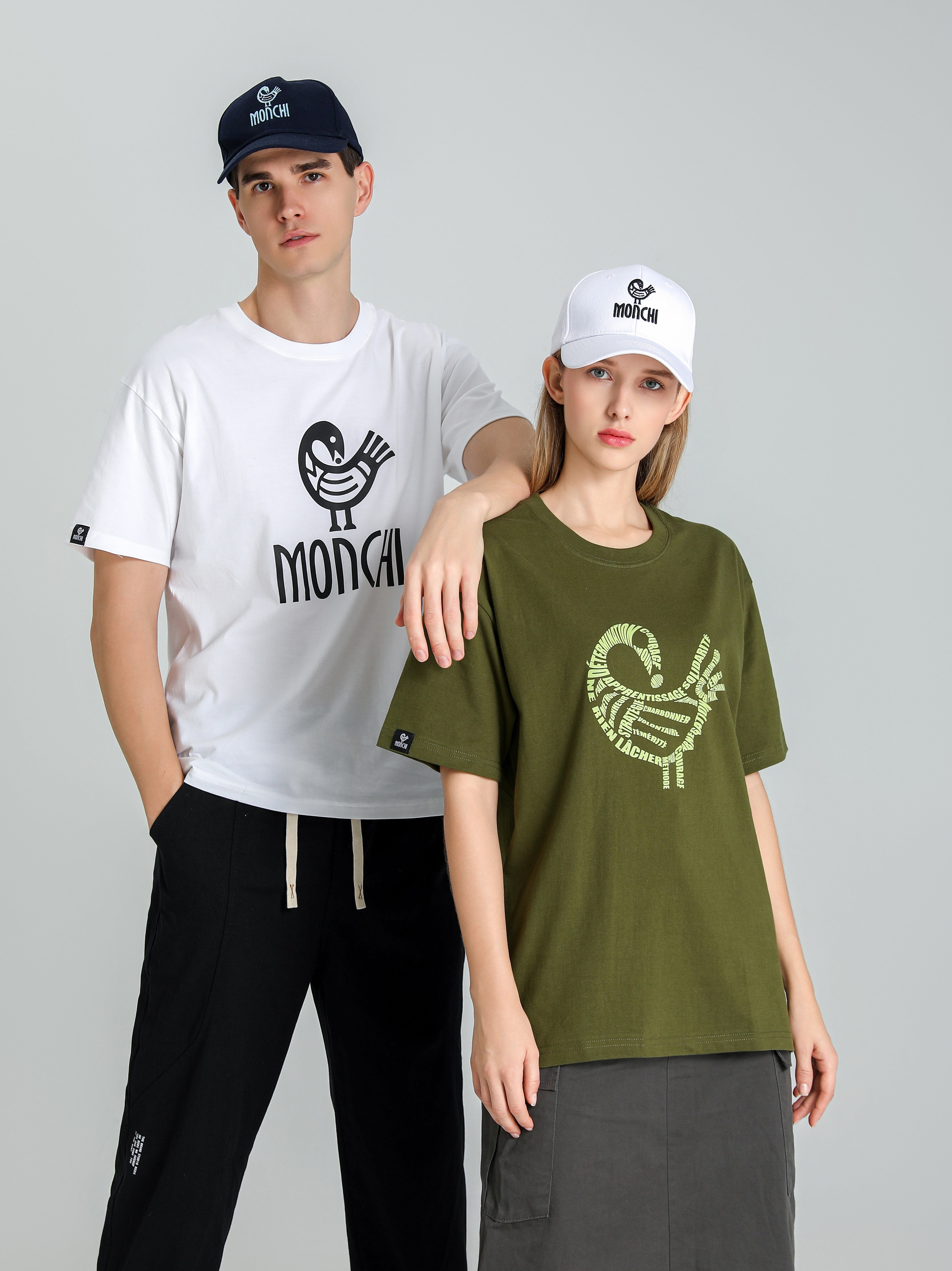 MONCHI™ COUPLE CASQUETTE GROUPE AMISN