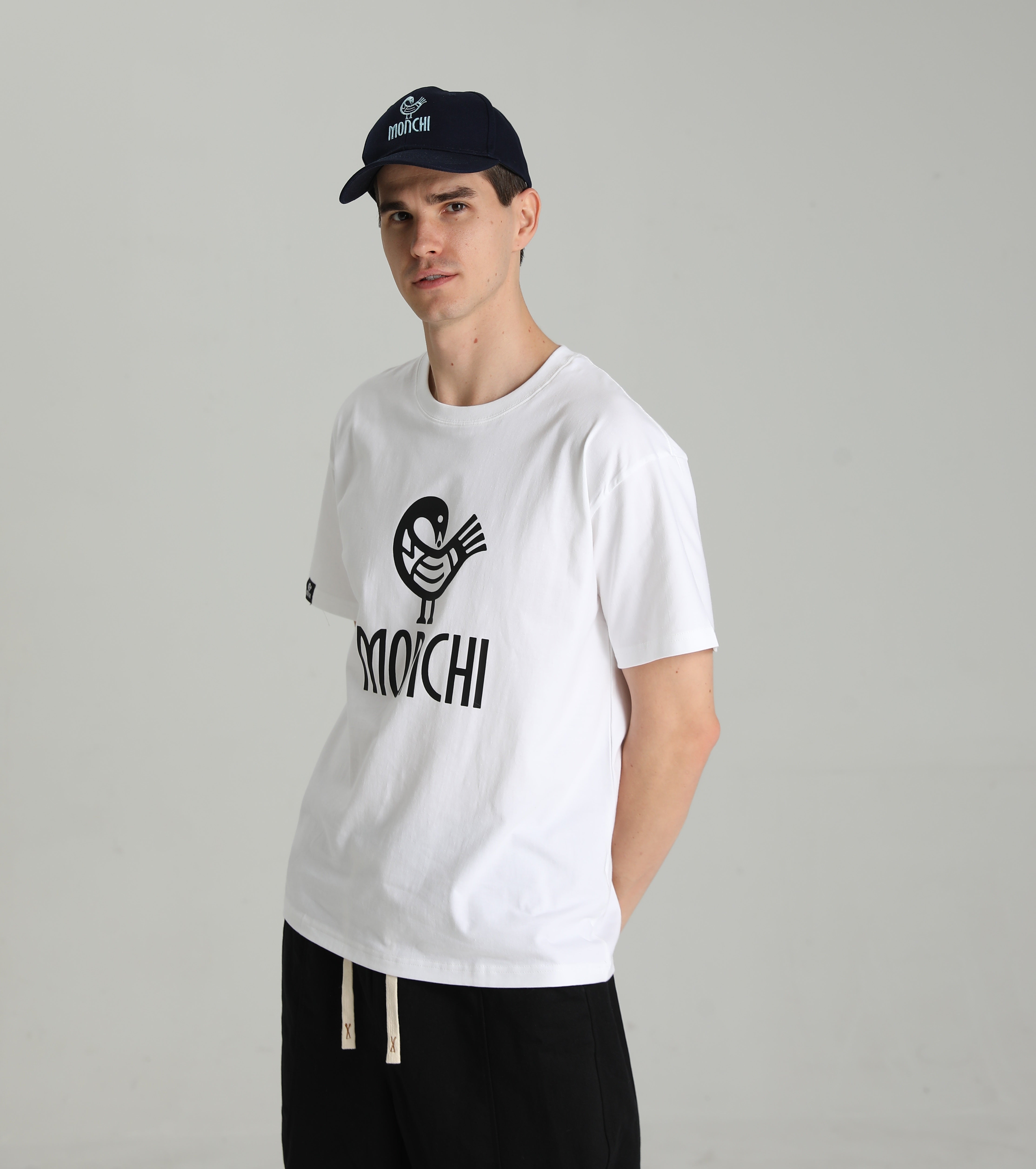 MONCHI™ T-SHIRT BLANC INITIAL