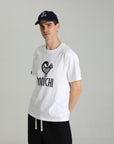 MONCHI™ T-SHIRT BLANC INITIAL