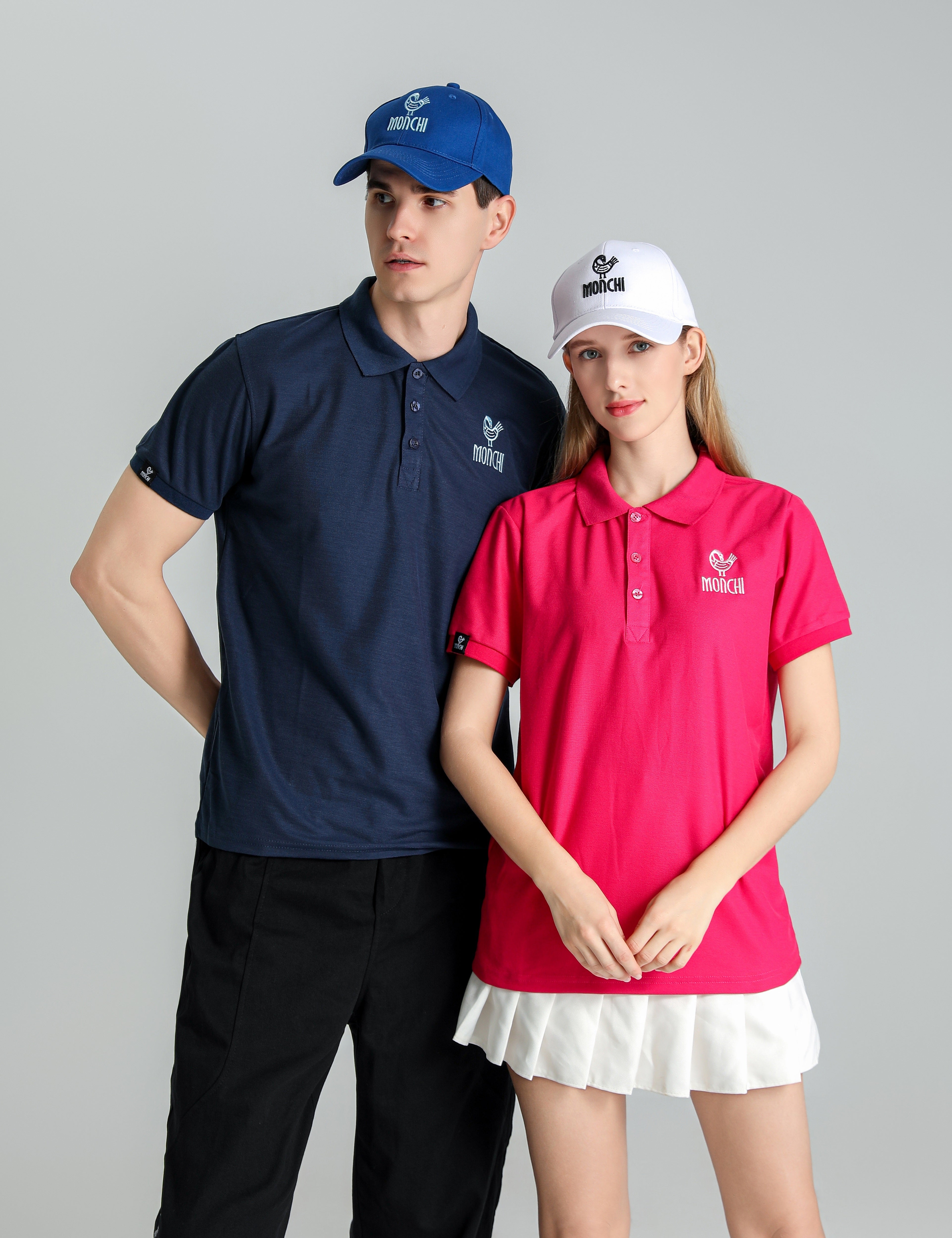 MONCHI™ POLO COUPLE AMIS