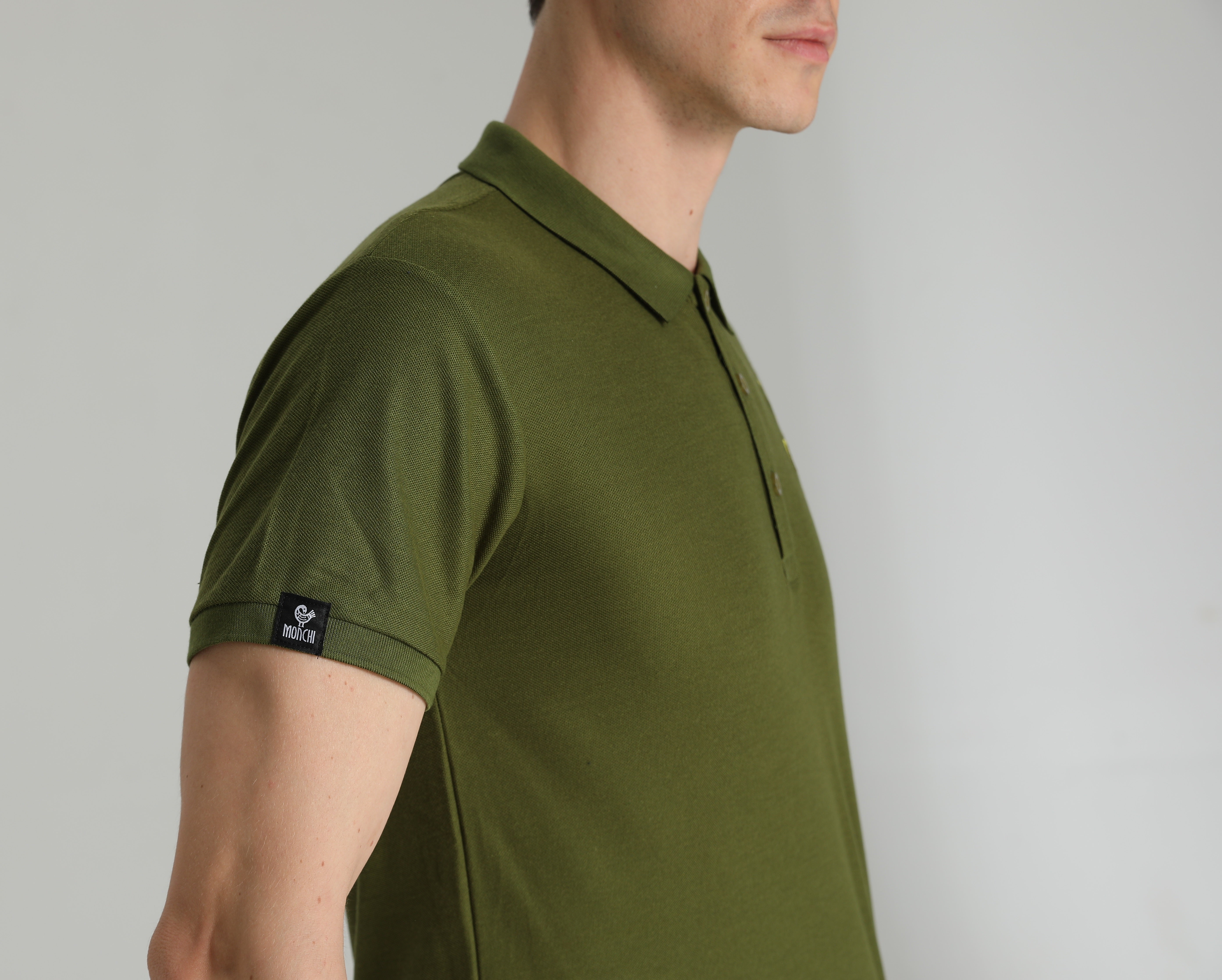 MONCHI™ POLO VERT MILTAIRE