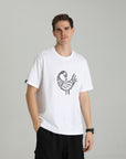 MONCHI™ T-SHIRT BLANC LETTRE