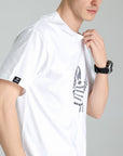 MONCHI™ T-SHIRT BLANC LETTRE