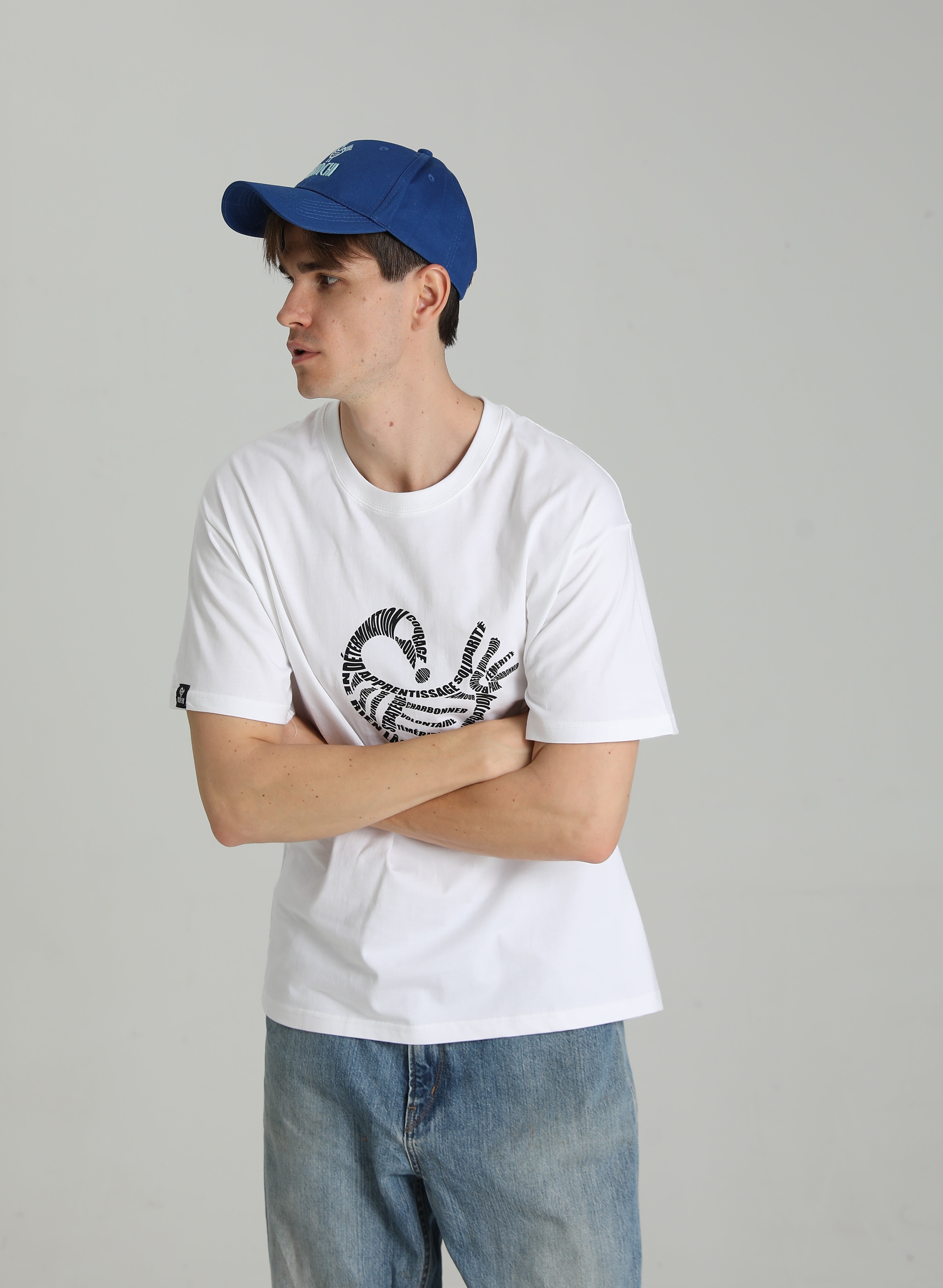 MONCHI™ CASQUETTE BLEUE CYAN