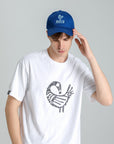 MONCHI™ CASQUETTE BLEUE CYAN
