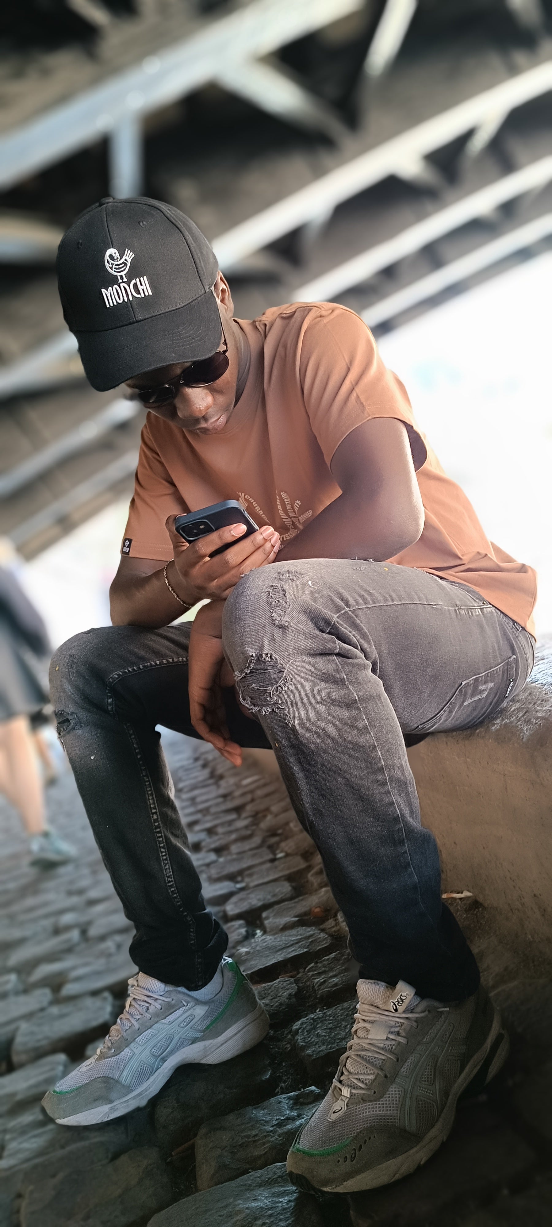 MONCHI™ CASQUETTE NOIRE