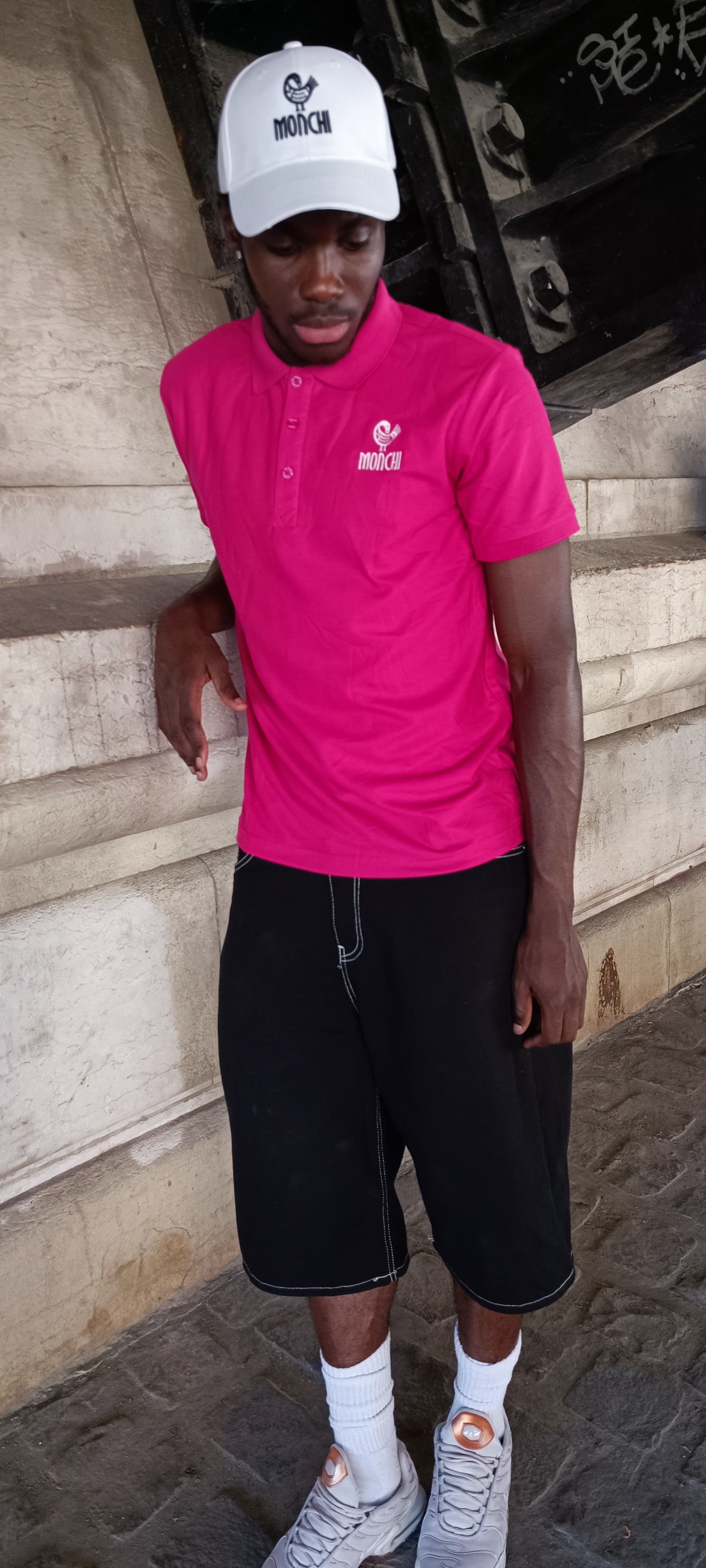MONCHI™ POLO ROUGE FUSCHIA