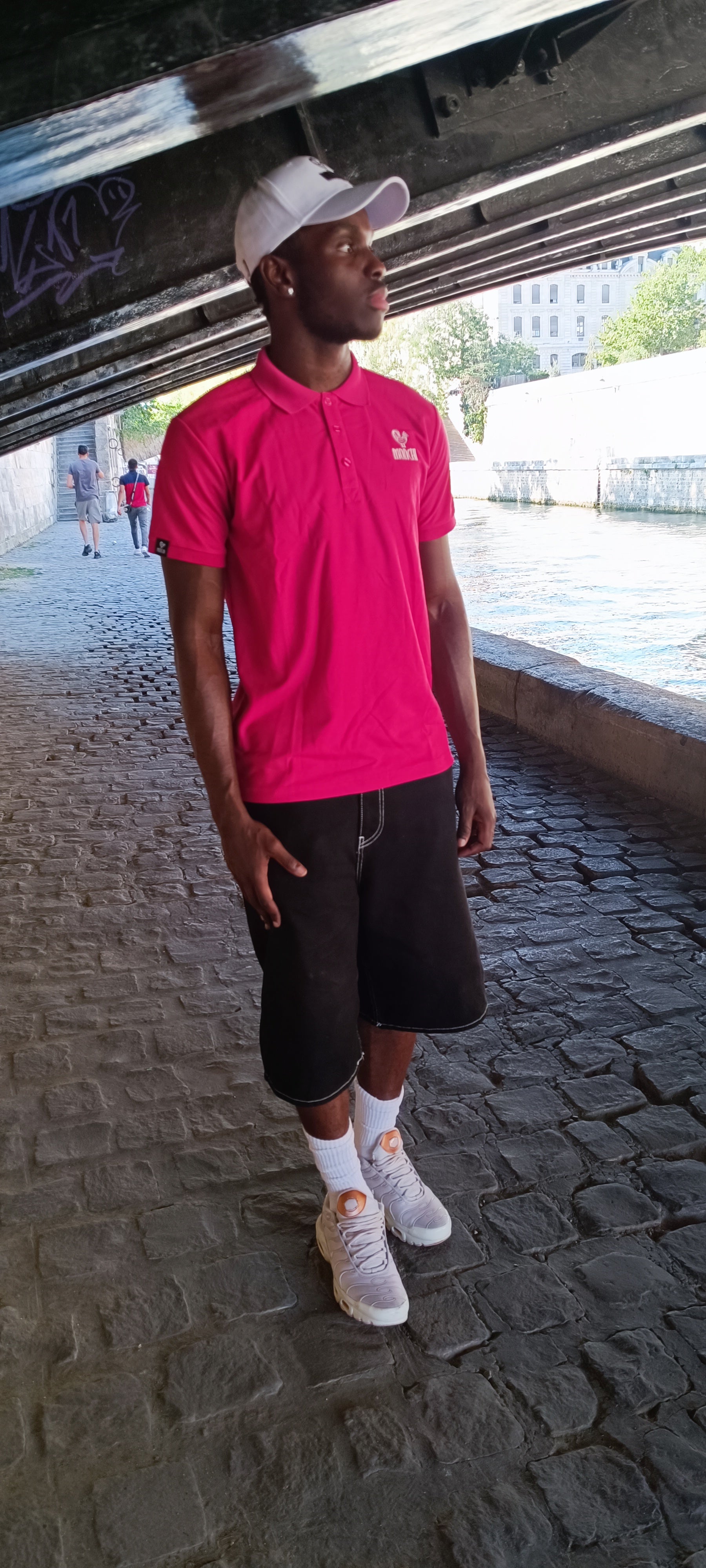 MONCHI™ POLO ROUGE FUSCHIA