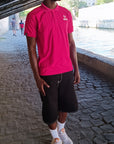 MONCHI™ POLO ROUGE FUSCHIA