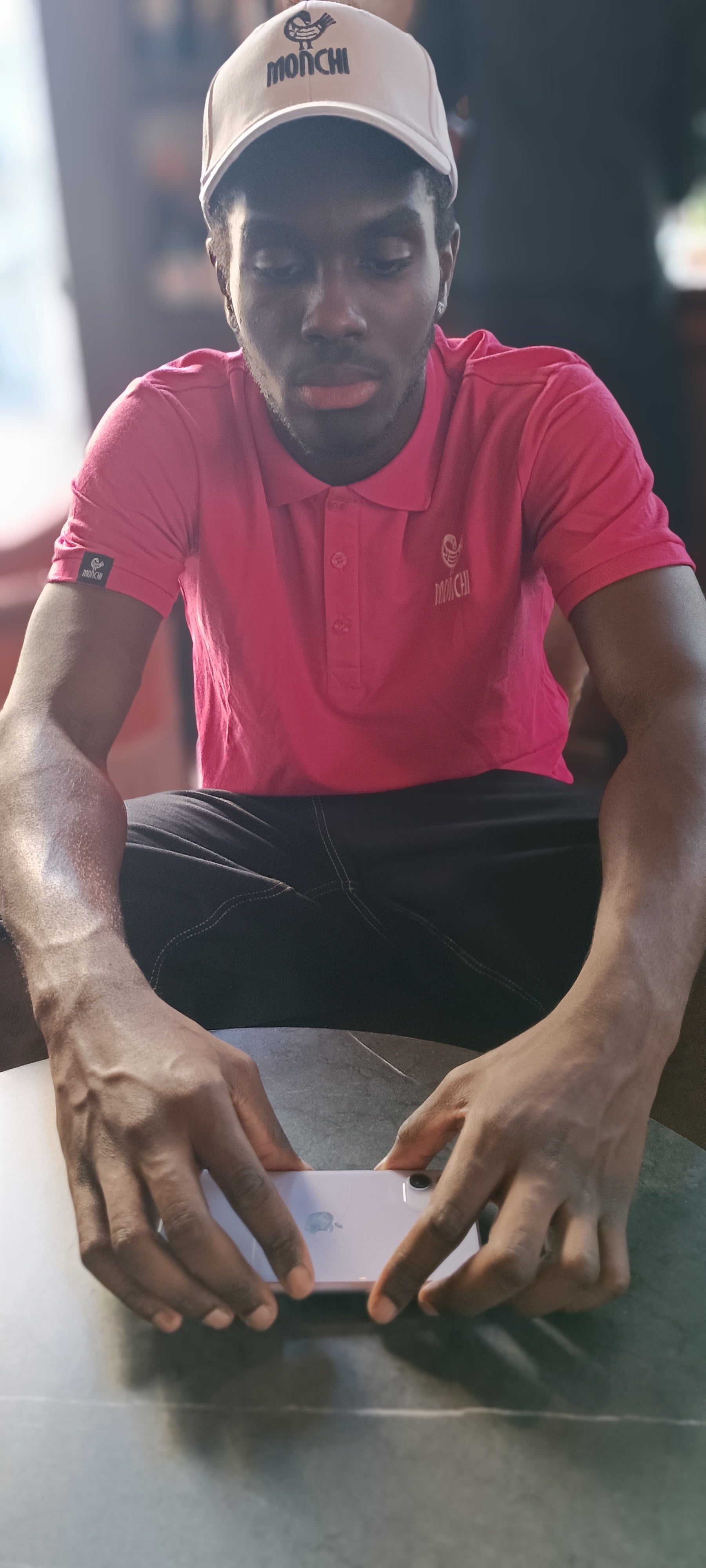 MONCHI™ POLO ROUGE FUSCHIA