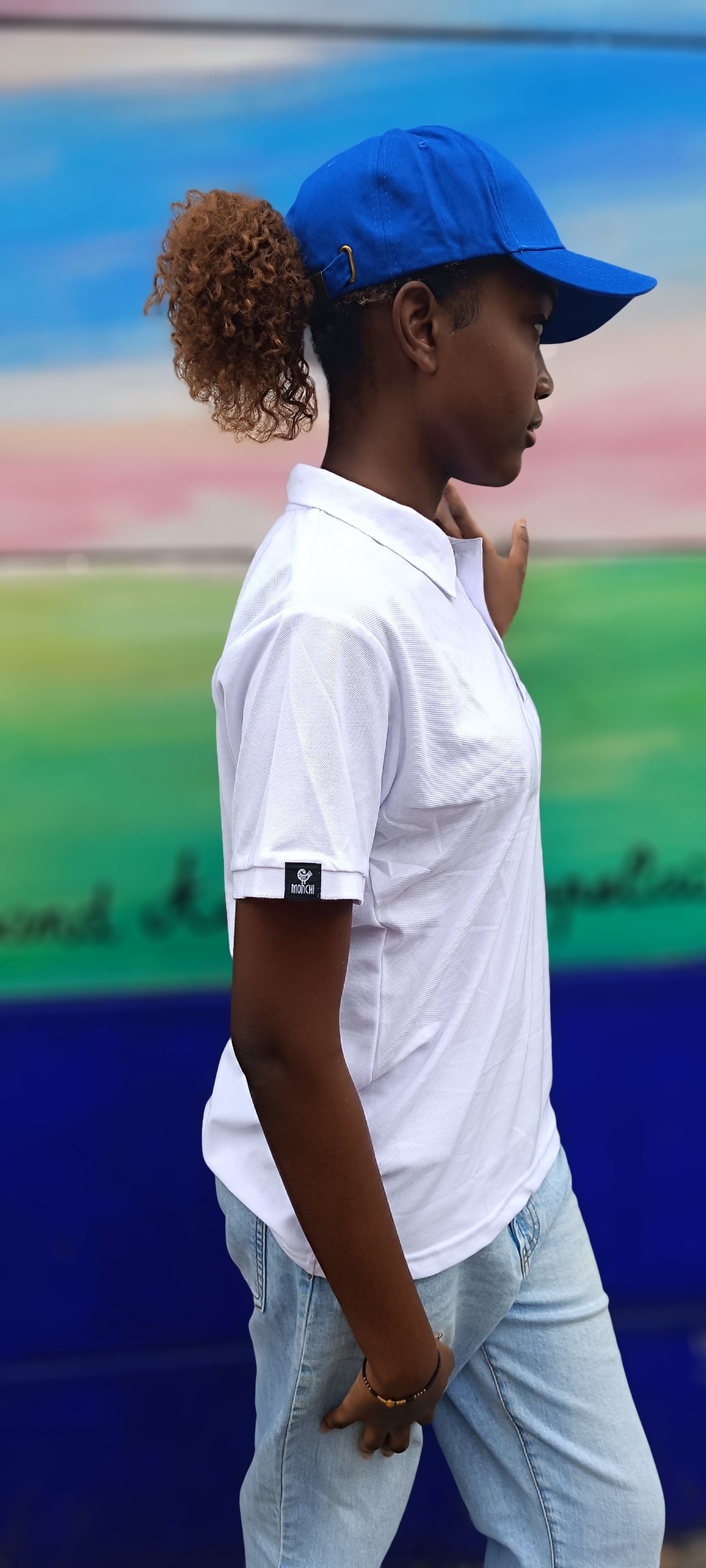 MONCHI™ POLO BLANC
