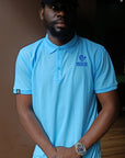 MONCHI™ POLO BLEU CIEL