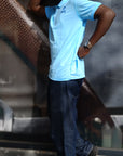 MONCHI™ POLO BLEU CIEL