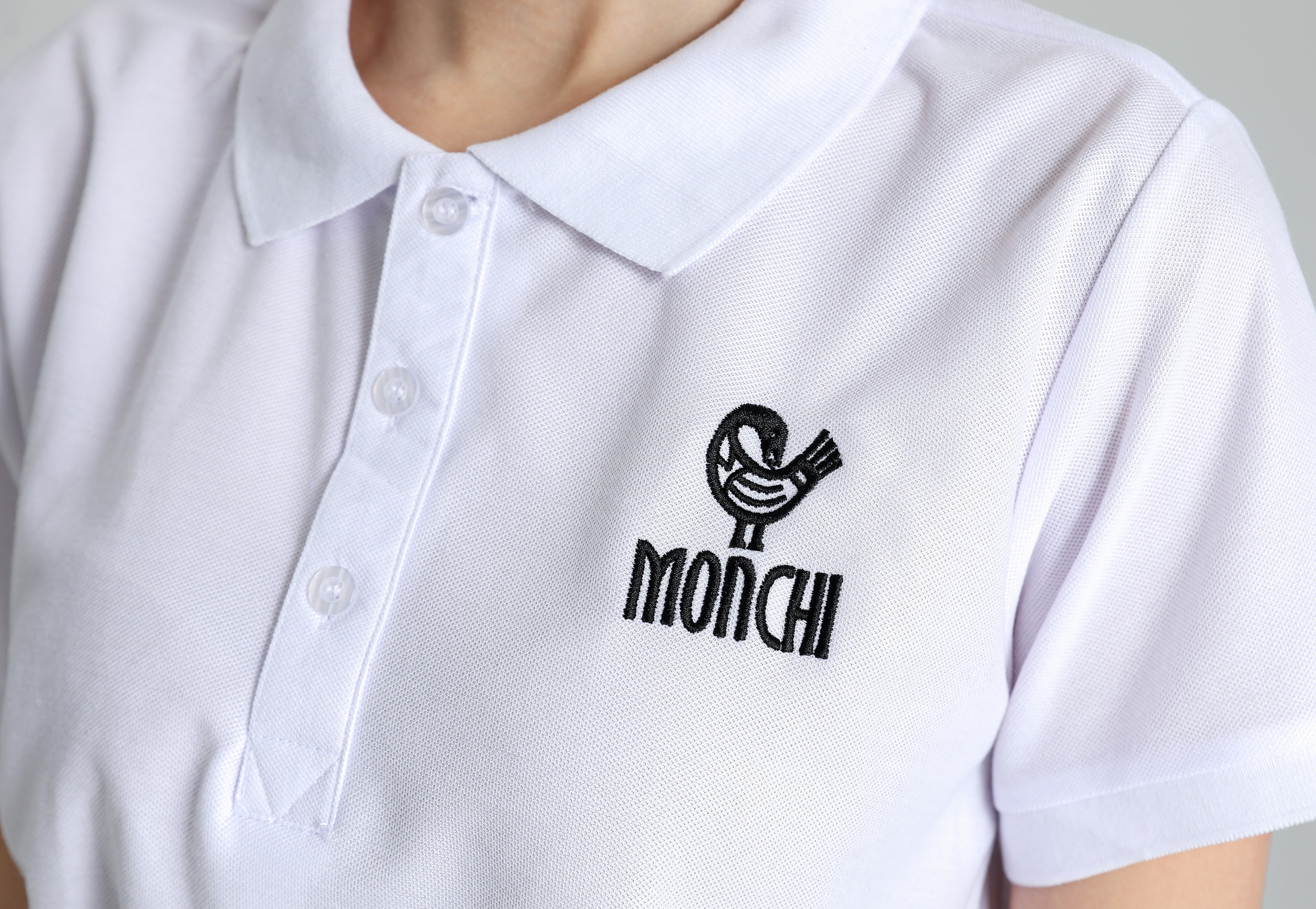 MONCHI™ POLO BLANC