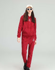 MONCHI™ ENSEMBLE HOODIE ROUGE BORDEAU