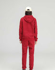 MONCHI™ ENSEMBLE HOODIE ROUGE BORDEAU