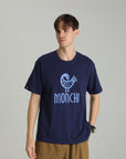 MONCHI™ T-SHIRT BLEU INITIAL