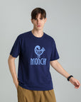 MONCHI™ T-SHIRT BLEU INITIAL