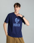 MONCHI™ T-SHIRT BLEU INITIAL