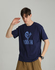 MONCHI™ T-SHIRT BLEU INITIAL