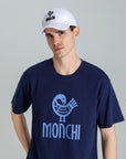 MONCHI™ T-SHIRT BLEU INITIAL