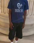 MONCHI™ T-SHIRT BLEU INITIAL