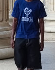 MONCHI™ T-SHIRT BLEU INITIAL